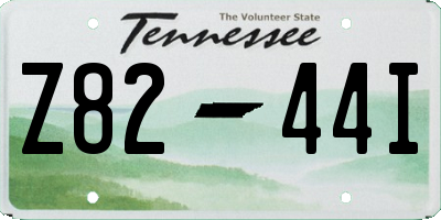 TN license plate Z8244I