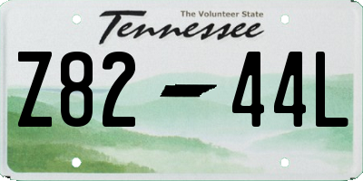 TN license plate Z8244L