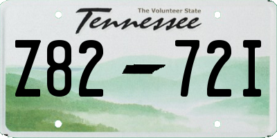 TN license plate Z8272I