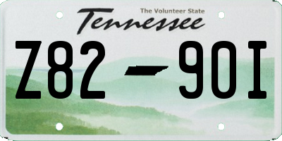TN license plate Z8290I