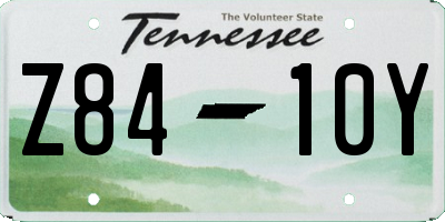 TN license plate Z8410Y