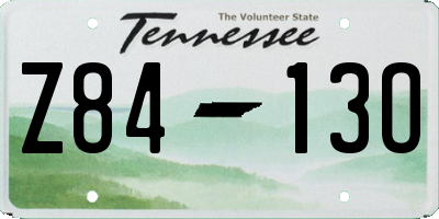 TN license plate Z8413O