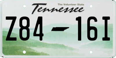 TN license plate Z8416I