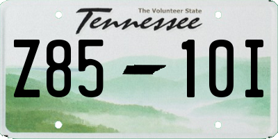 TN license plate Z8510I