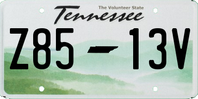 TN license plate Z8513V