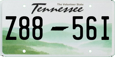TN license plate Z8856I