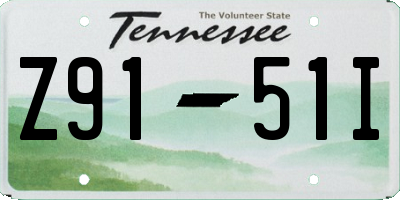 TN license plate Z9151I