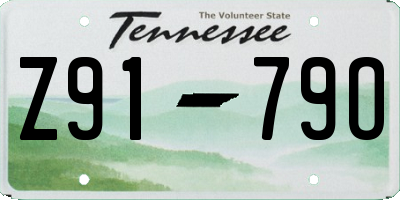 TN license plate Z9179O