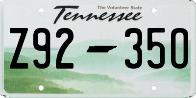 TN license plate Z9235O