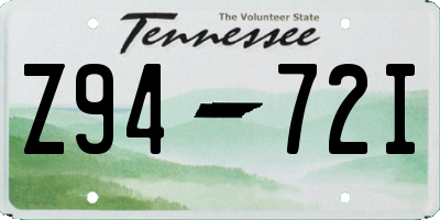 TN license plate Z9472I