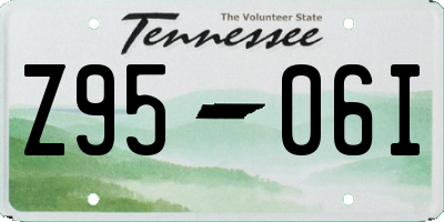 TN license plate Z9506I
