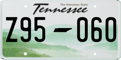 TN license plate Z9506O