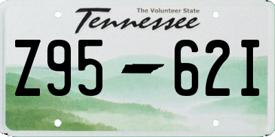 TN license plate Z9562I
