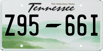 TN license plate Z9566I