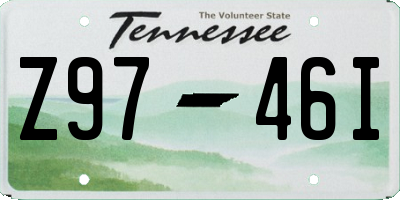 TN license plate Z9746I