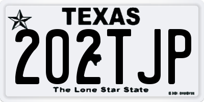 TX license plate 202TJP