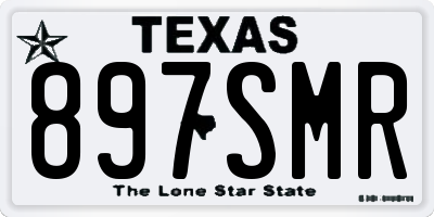 TX license plate 897SMR