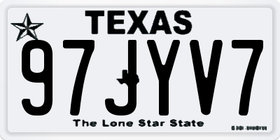 TX license plate 97JYV7