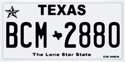 TX license plate BCM2880