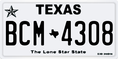 TX license plate BCM4308