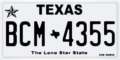 TX license plate BCM4355