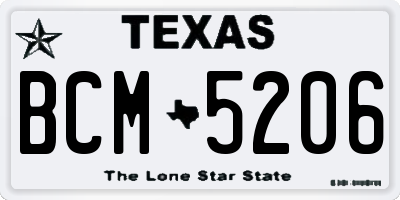TX license plate BCM5206