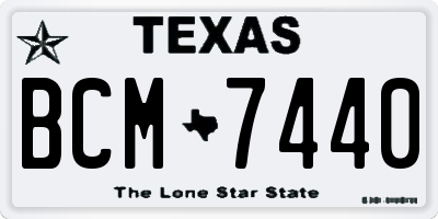 TX license plate BCM7440