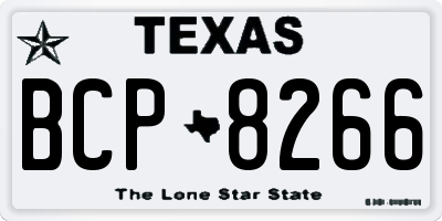 TX license plate BCP8266