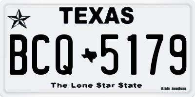TX license plate BCQ5179
