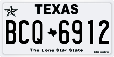 TX license plate BCQ6912