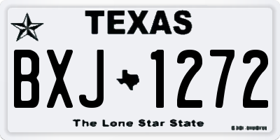 TX license plate BXJ1272