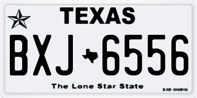 TX license plate BXJ6556