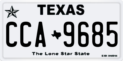 TX license plate CCA9685