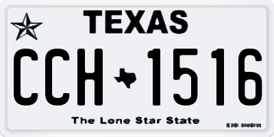 TX license plate CCH1516