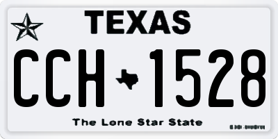 TX license plate CCH1528