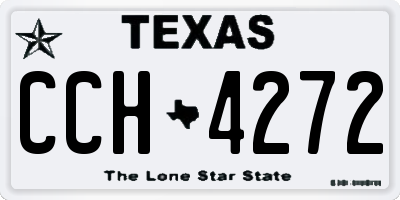 TX license plate CCH4272