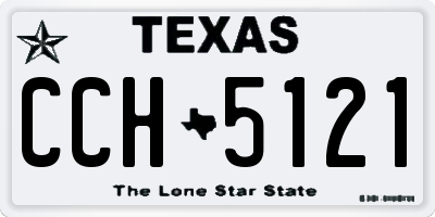 TX license plate CCH5121