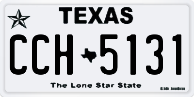 TX license plate CCH5131
