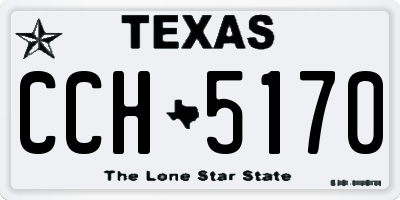 TX license plate CCH5170