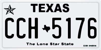 TX license plate CCH5176