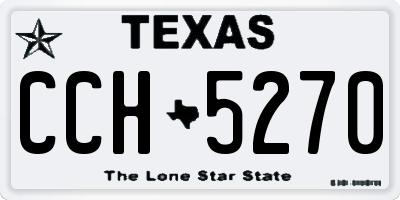 TX license plate CCH5270