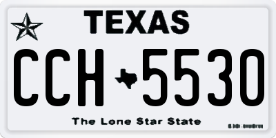 TX license plate CCH5530