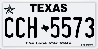 TX license plate CCH5573