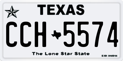 TX license plate CCH5574