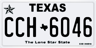 TX license plate CCH6046