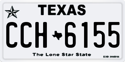 TX license plate CCH6155