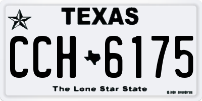 TX license plate CCH6175