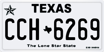 TX license plate CCH6269