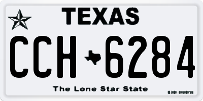 TX license plate CCH6284