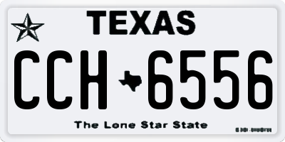 TX license plate CCH6556